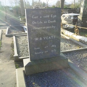 Yeats Grave Feb 2015